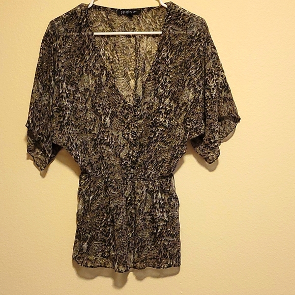 Paraphrase size S snake print blouse - Picture 1 of 2